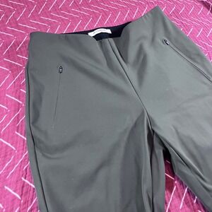 BR STANDARD‎ Size 6 Olive Green Zip Pocket Trousers Pants Womens Size 6